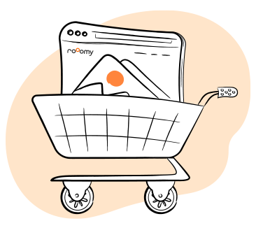 Add to cart illustration